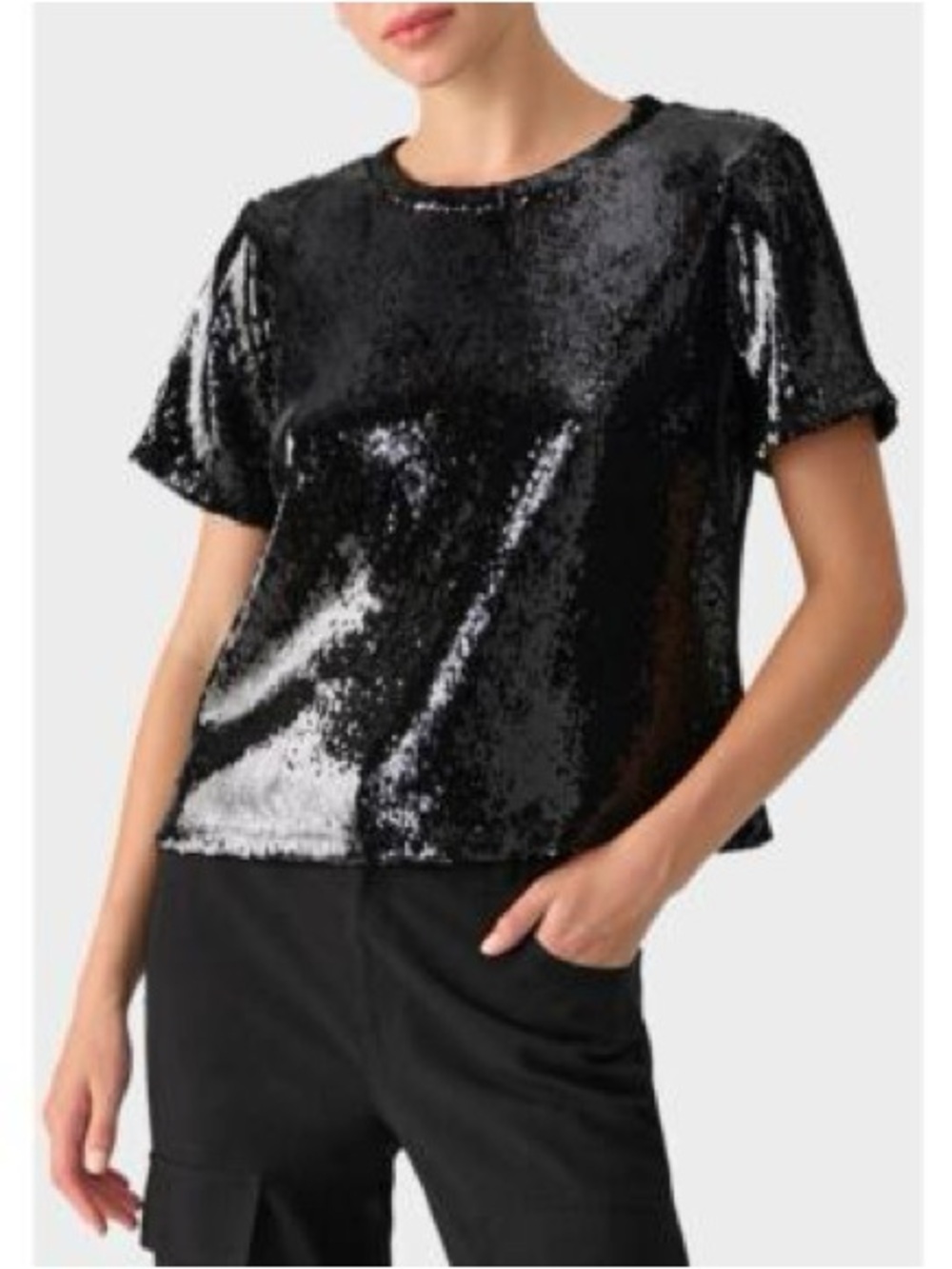 Sanctuary NWT small everve perfect sequin top